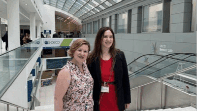 Alexia Ruvoletto and Julija Menise